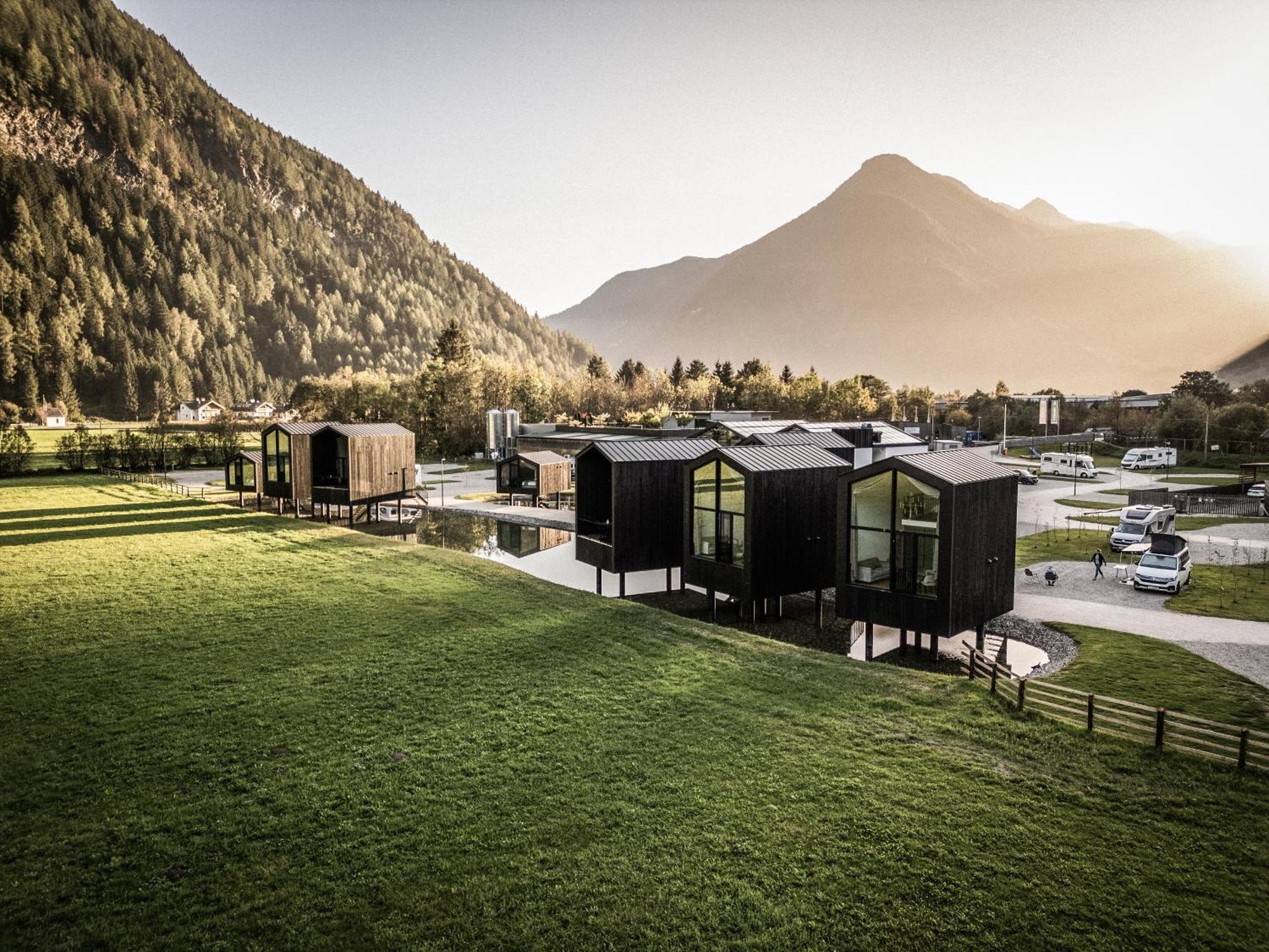 Sandgold Alpine Glamping カンポ・トゥーレス エクステリア 写真