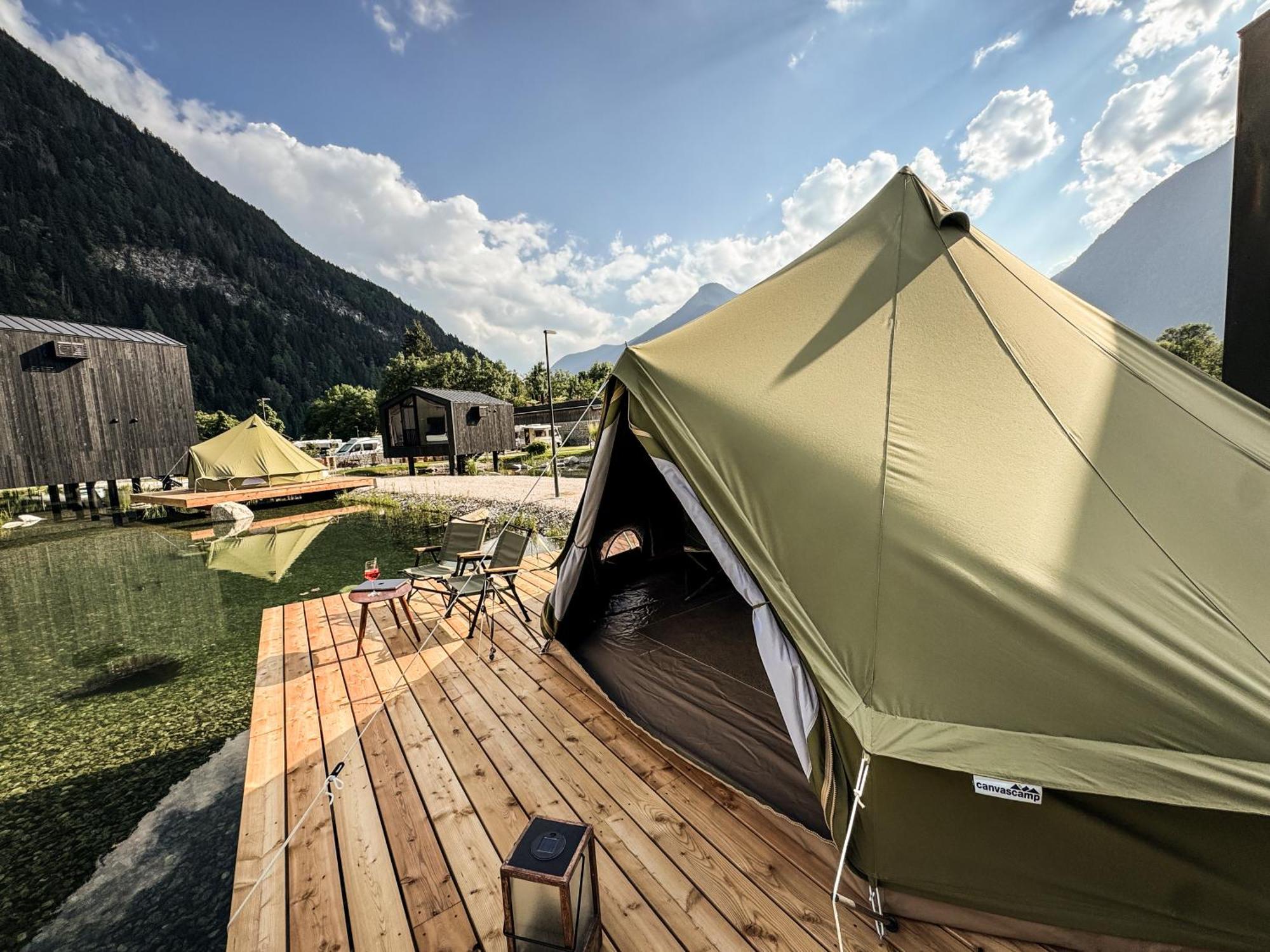 Sandgold Alpine Glamping カンポ・トゥーレス エクステリア 写真