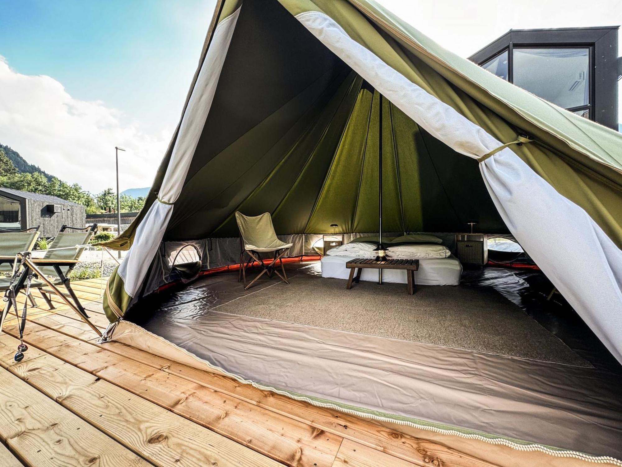 Sandgold Alpine Glamping カンポ・トゥーレス エクステリア 写真