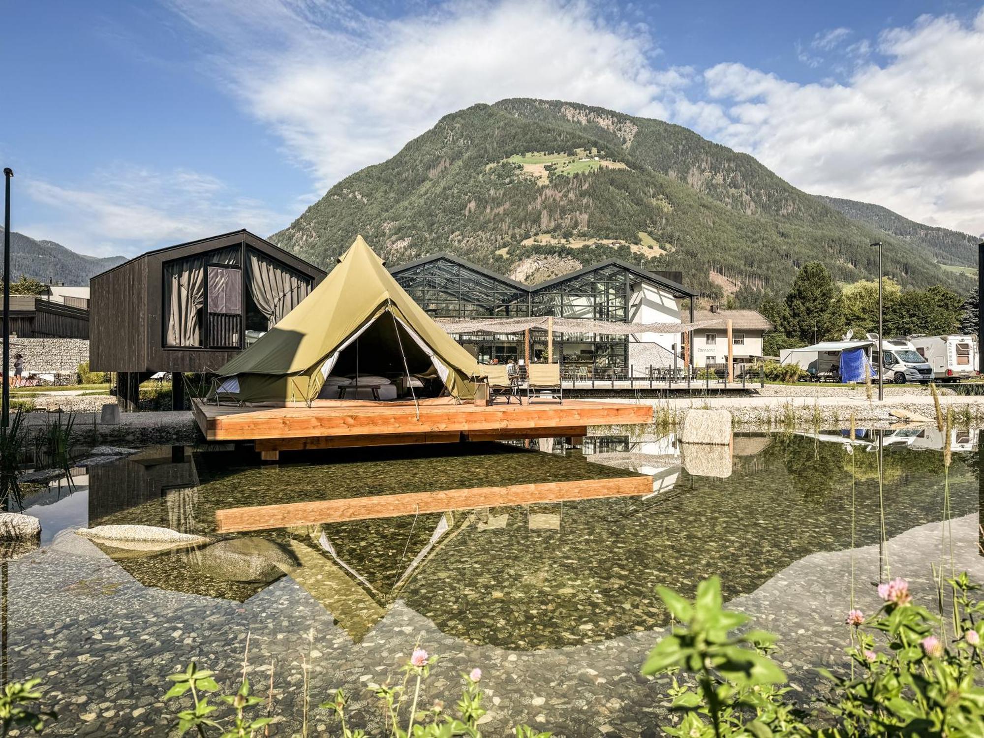 Sandgold Alpine Glamping カンポ・トゥーレス エクステリア 写真