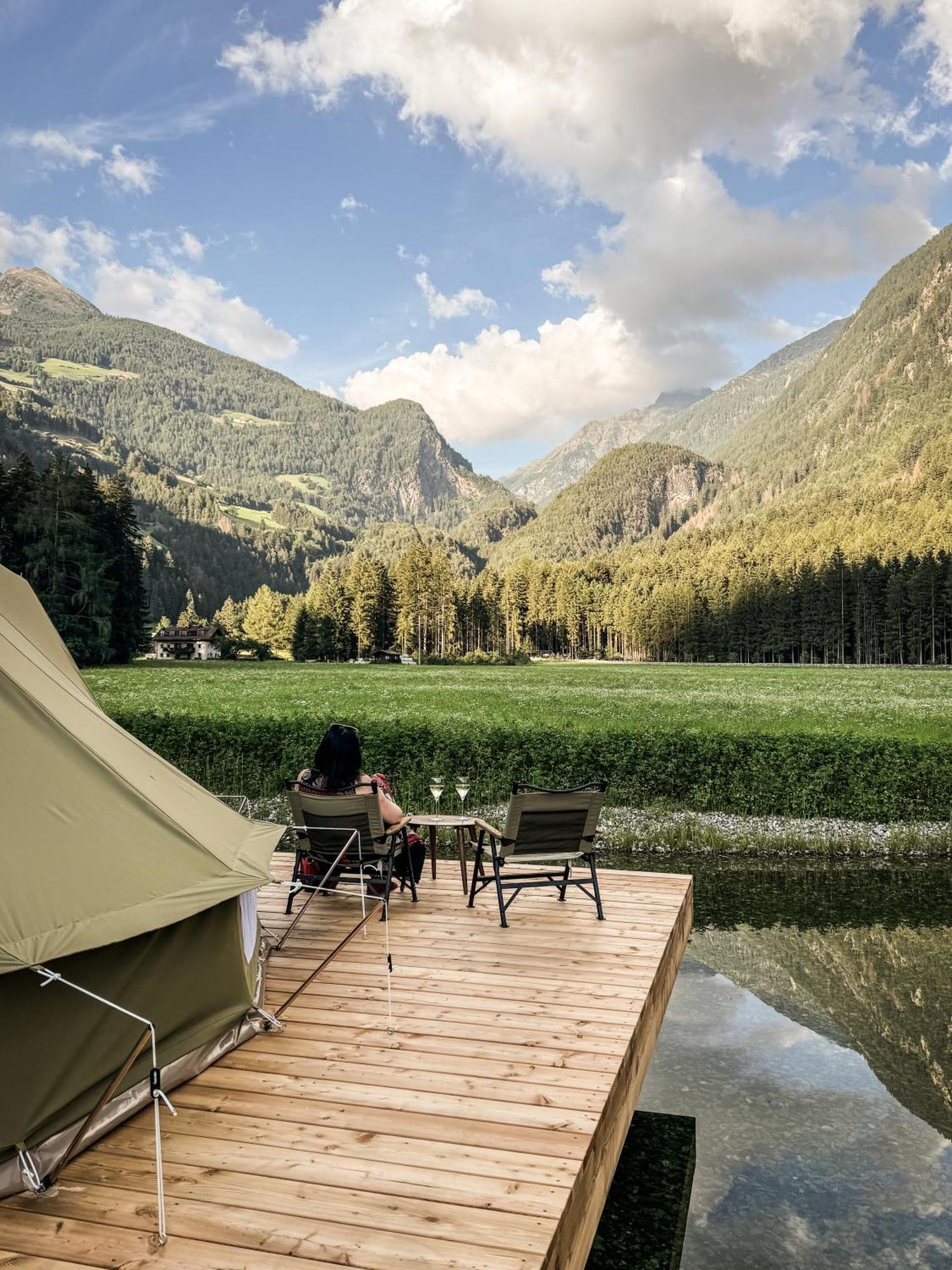 Sandgold Alpine Glamping カンポ・トゥーレス エクステリア 写真